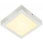 Preview: SLV 1003018 SENSER 18 LED Deckenaufbauleuchte 12W eckig weiß